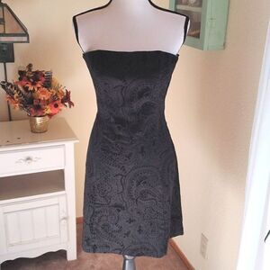 White House Black Market Strapless Dress